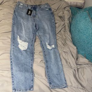 Misguided high rise mom Jean-BRAND NEW